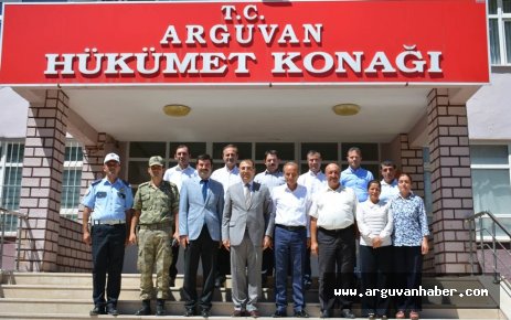 MALATYA VALİSİ MUSTAFA TOPRAK ARGUVAN ‘I  ZİYARET ETTİ