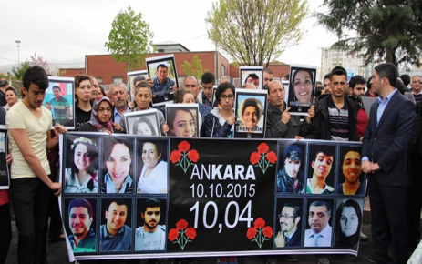 ANKARA KATLİAMINDA YAŞAMINI YİTİRENLER MALATYA'DA ANILDI