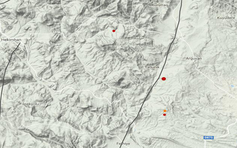 ARGUVAN VE CİVARINDA DEPREM HAREKETLİLİĞİ