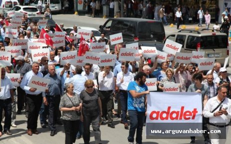 ADALET YÜRÜYÜŞÜNE MALATYA CHP'DEN DESTEK