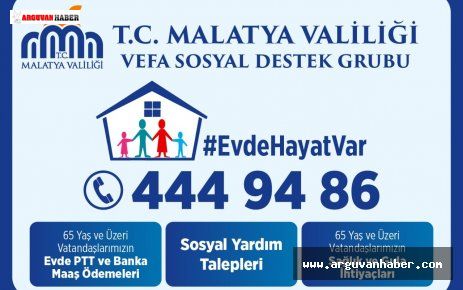 MALATYA SOSYAL DESTEK BAŞVURU İLETİŞİM HATLARI