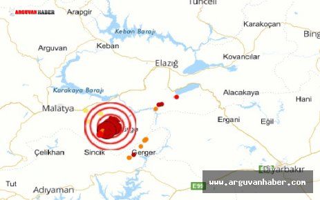 MALATYA PÜTÜRGE MERKEZLİ DEPREMLER TEDİRGİNLİK YARATTI