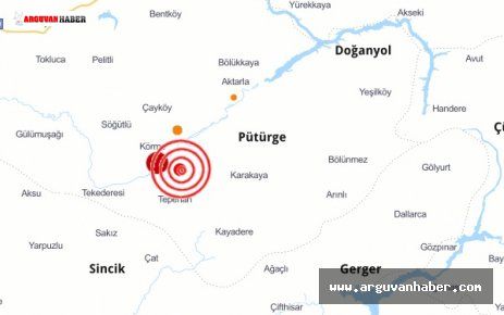 MALATYA'DA 4.7 BÜYÜKLÜĞÜNDE DEPREM OLDU