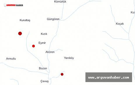 İKİ GÜNDE BEŞ DEPREM