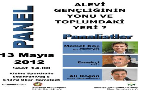 ALEVİ GENÇLİĞİNİN YÖNÜ VE TOPLUMDAKİ YERİ PANELİ 