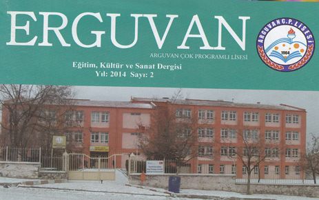 ARGUVAN LİSESİ ERGUVAN İSİMLİ DERGİ ÇIKARTTI