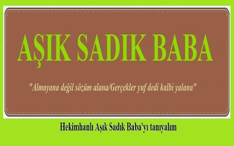 AŞIK SADIK BABA SİTESİ AÇILDI