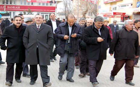 CHP MALATYA BÜYÜKŞEHİR BELEDİYE BAŞKAN ADAYI HAKAN İNCİ ARGUVAN'I ZİYARET ETTİ  