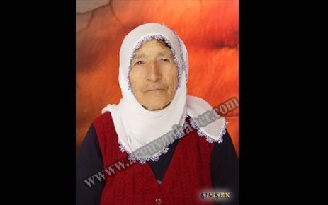 DOLAYLI MAHALLESİNDEN FATMA BULUT (ADEY) VEFAT ETTİ 