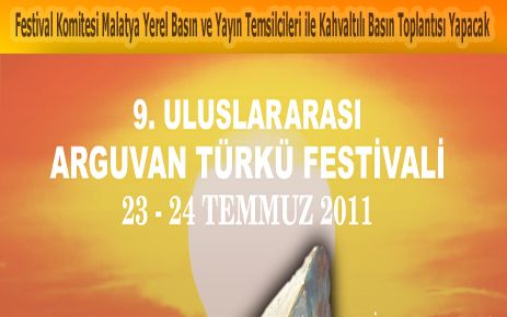 FESTİVAL KOMİTESİ MALATYADA BASIN TOPLANTISI YAPACAK 