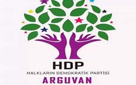 HDP ARGUVAN İLÇE KONGRESİ YAPILDI