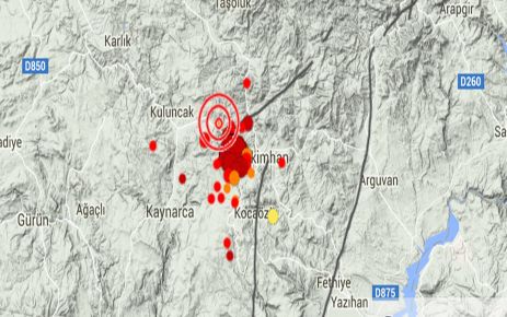 HEKİMHAN DURSUNLUDA 5.1 BÜYÜKLÜĞÜNDE DEPREM OLDU