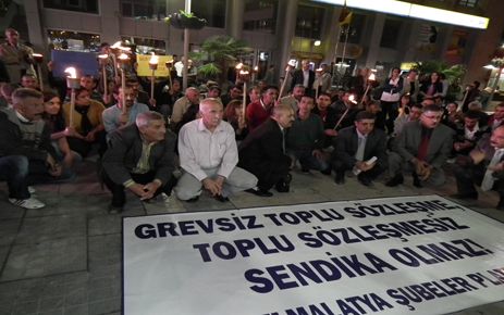 KESK MALATYA: GREVSİZ TOPLU SÖZLEŞME, TOPLU SÖZLEŞMESİZ SENDİKA OLMAZ