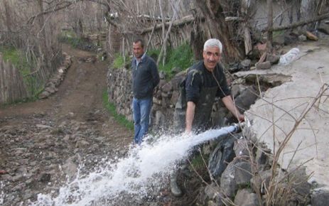 KOYUNCU (GÜRGE) MAHALLESİNE YANGIN VANASI TERTİBATI KURULDU