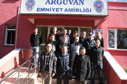 MALATYA EMNİYET MÜDÜRÜ ARGUVAN İLÇE EMNİYET AMİRLİĞİNE VEDA ZİYARETİNDE BULUNDU 