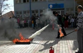 TATKINIK YİBO'DA AFET EĞİTİMİ VERİLDİ