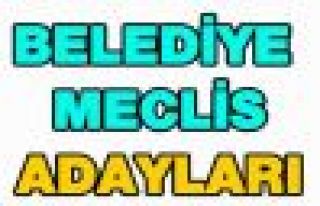 ARGUVAN BELEDİYE MECLİS ÜYESİ ADAYLARI BELİRLENDİ