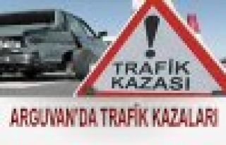 ARGUVAN’DA TRAFİK KAZALARI DİKKATİ ÇEKİYOR 